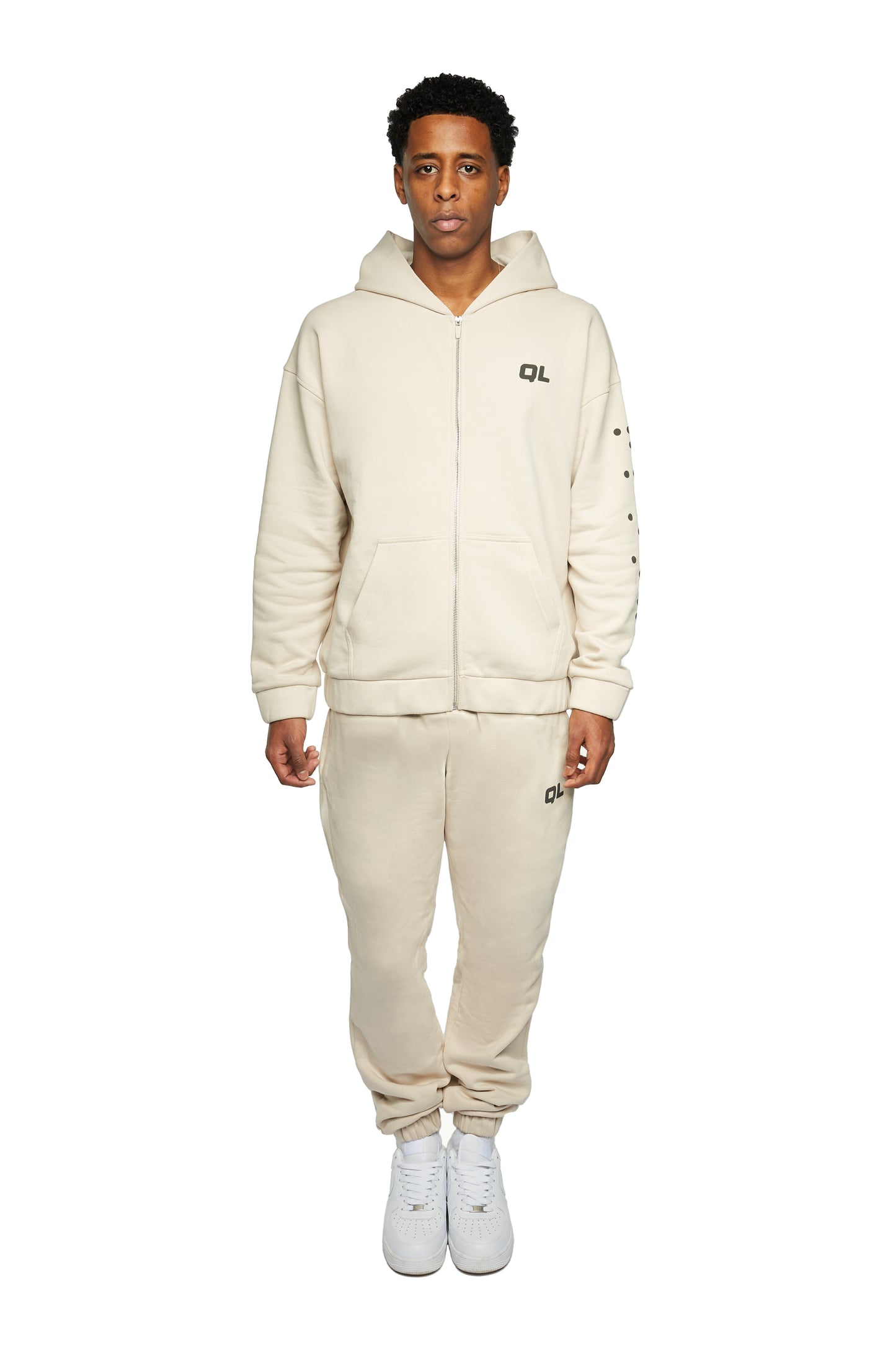 JOGGER ZIP-HOODIE SAHARA SHADE