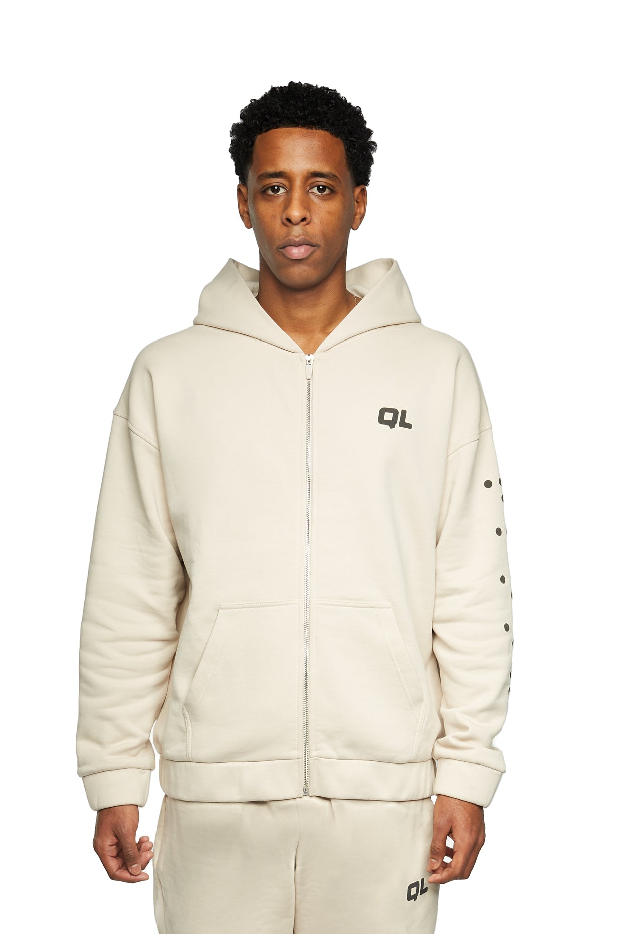 JOGGER ZIP-HOODIE SAHARA SHADE