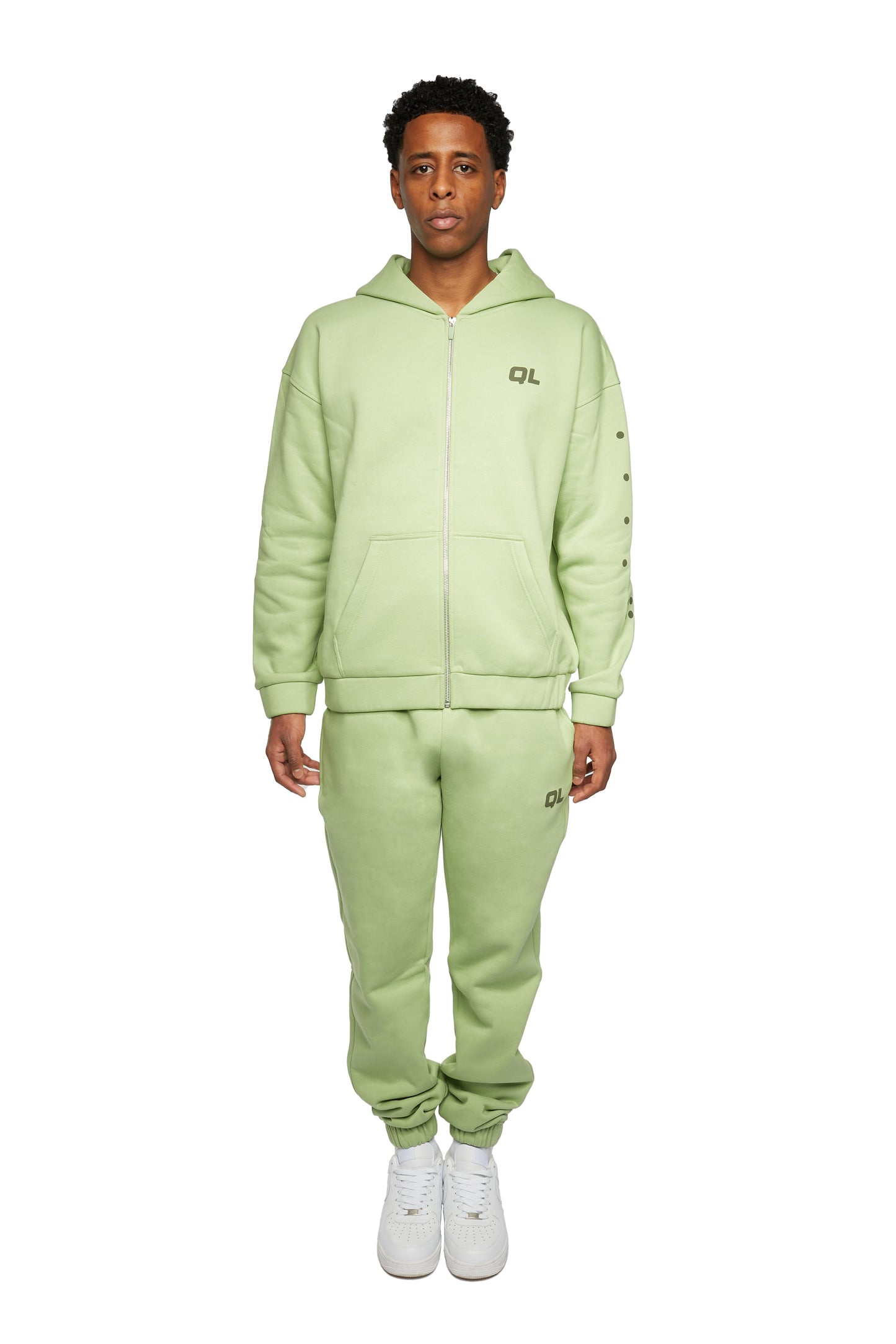 JOGGER ZIP-HOODIE MINT BREEZE