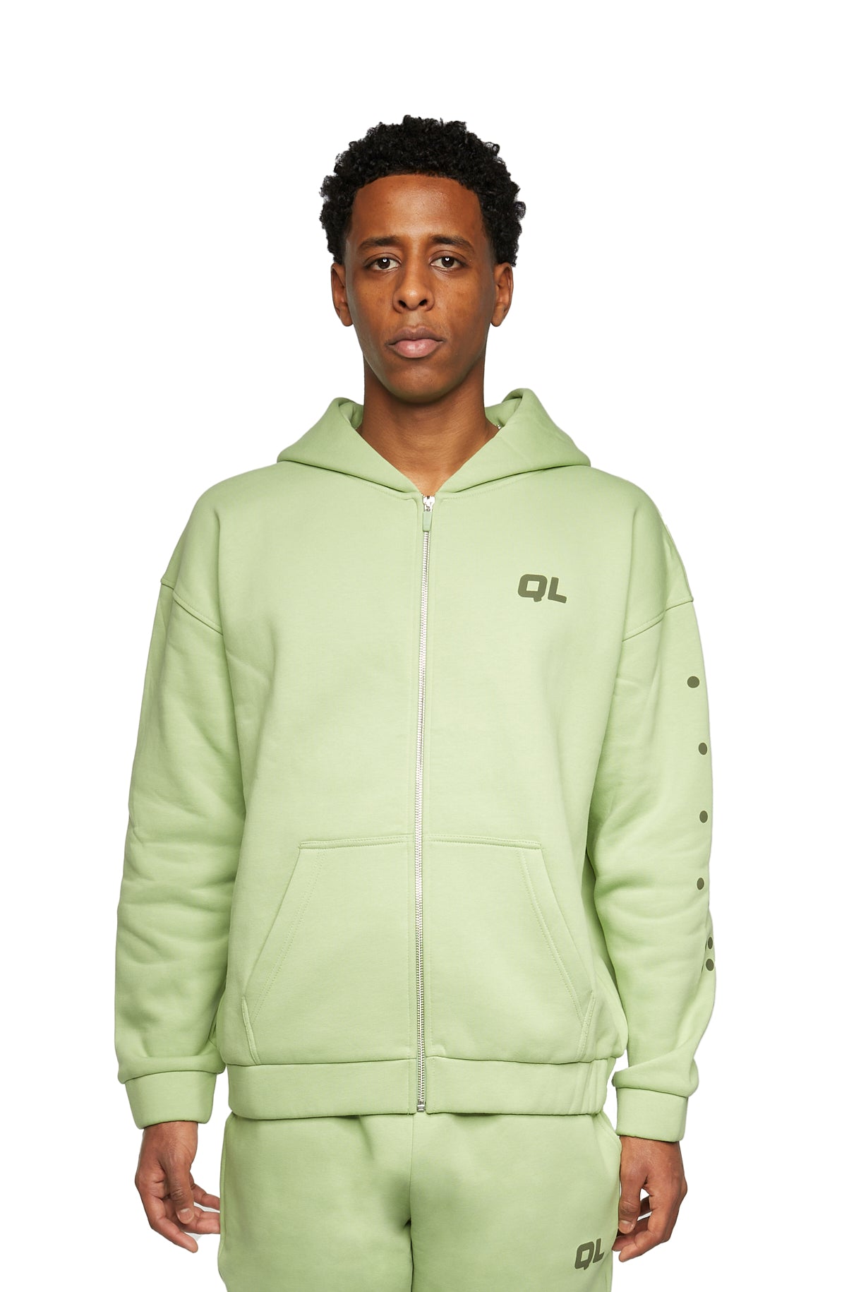 JOGGER ZIP-HOODIE MINT BREEZE