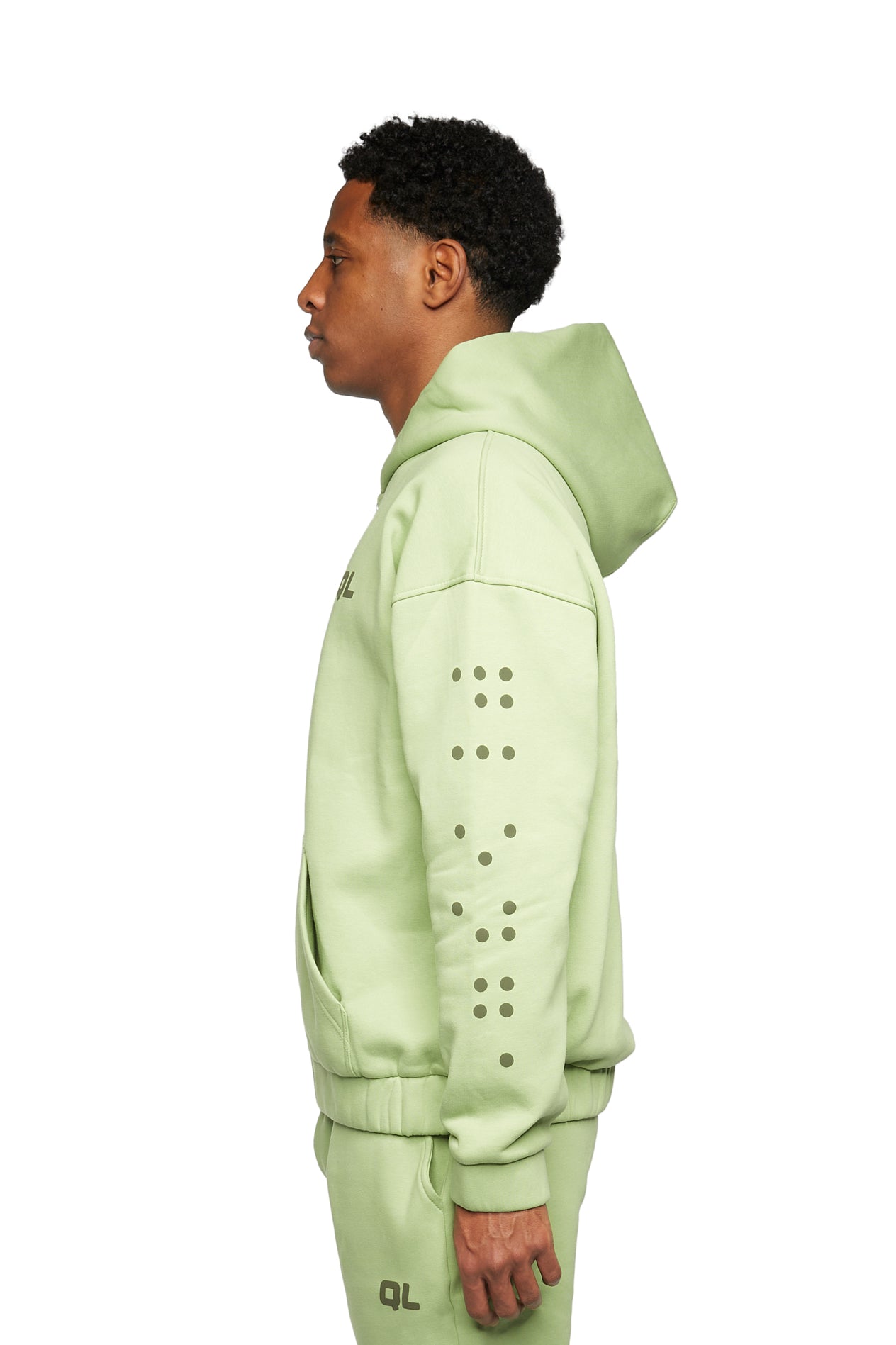 JOGGER ZIP-HOODIE MINT BREEZE