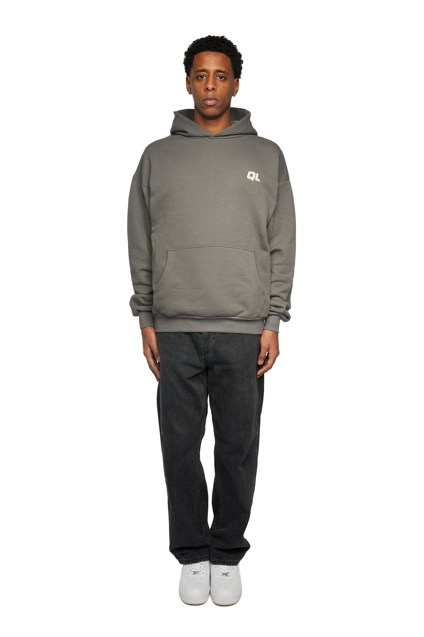 HOODIE GRAPHITE-GREY