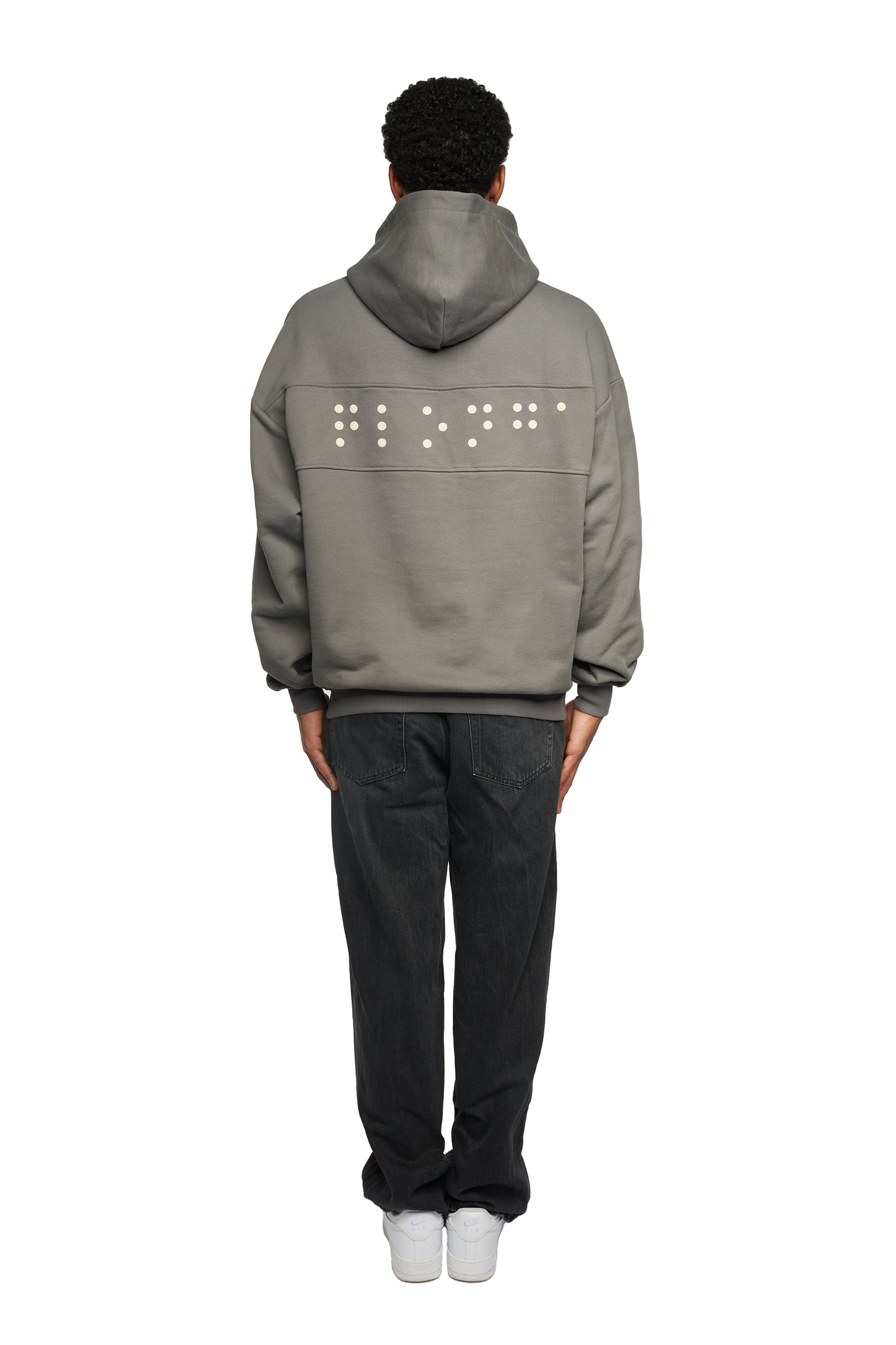 HOODIE GRAPHITE-GREY