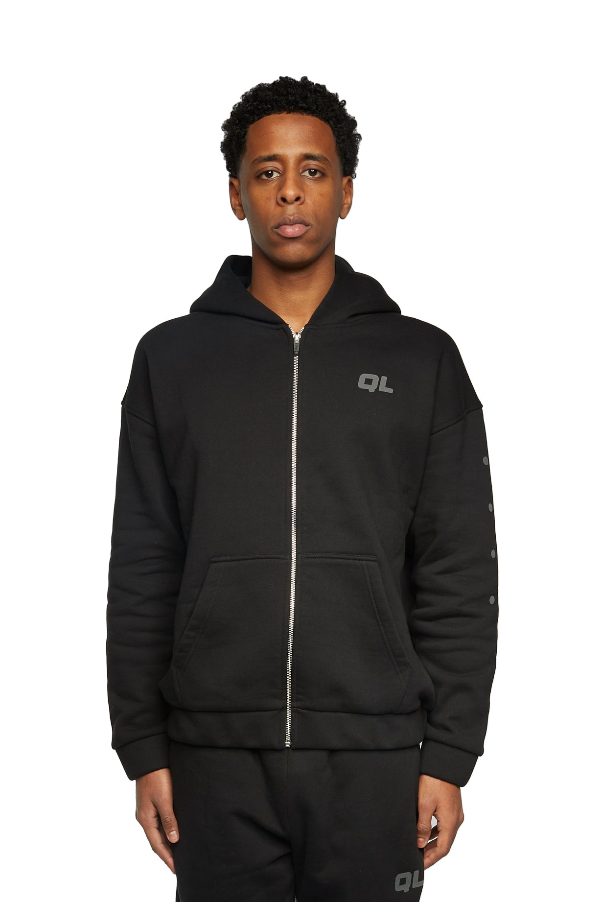 JOGGER ZIP-HOODIE NIGHTFALL BLACK