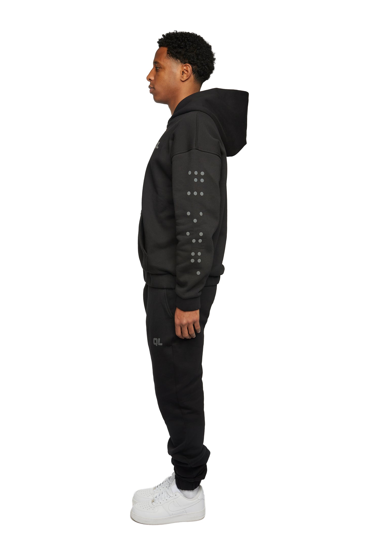 JOGGER ZIP-HOODIE NIGHTFALL BLACK