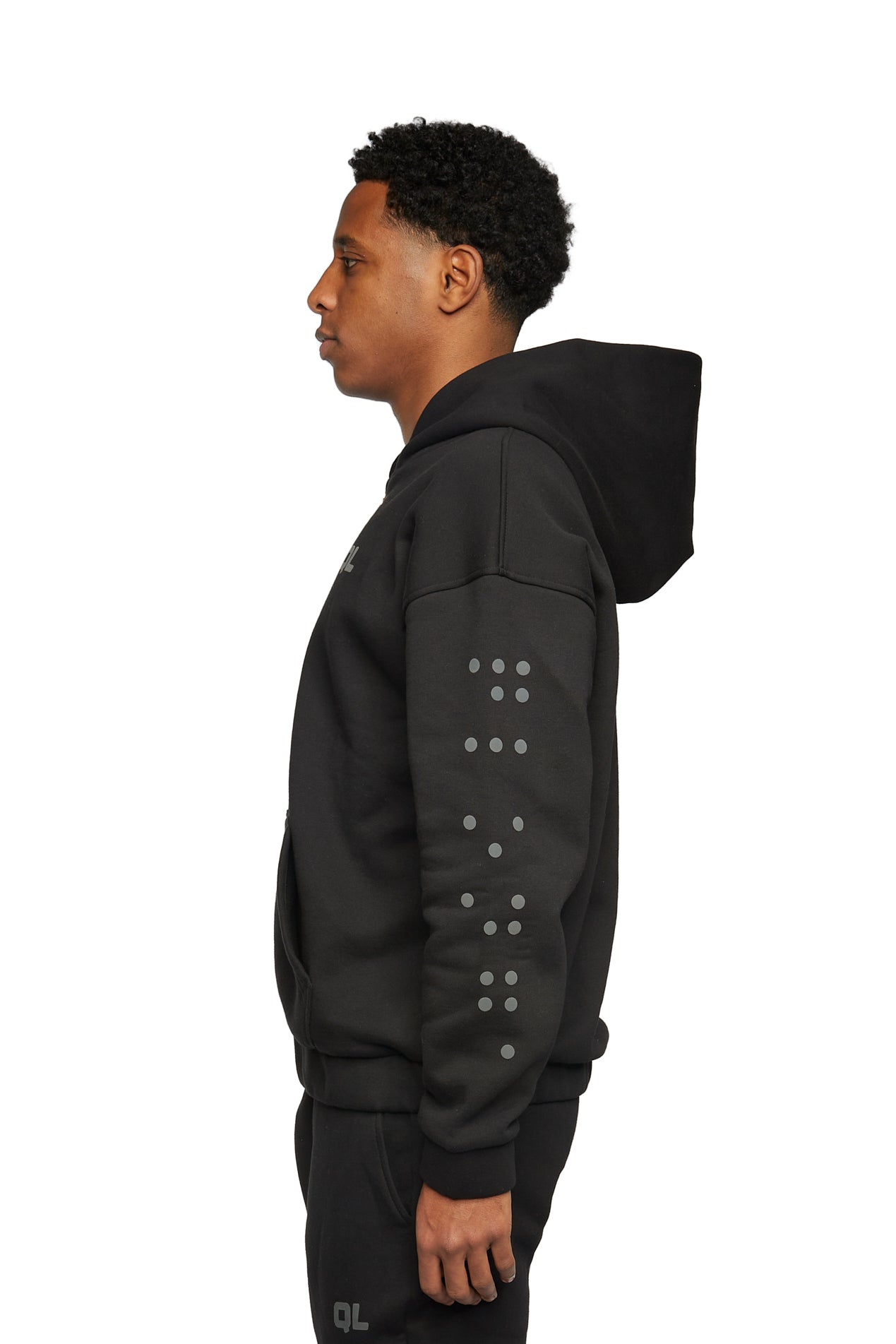 JOGGER ZIP-HOODIE NIGHTFALL BLACK