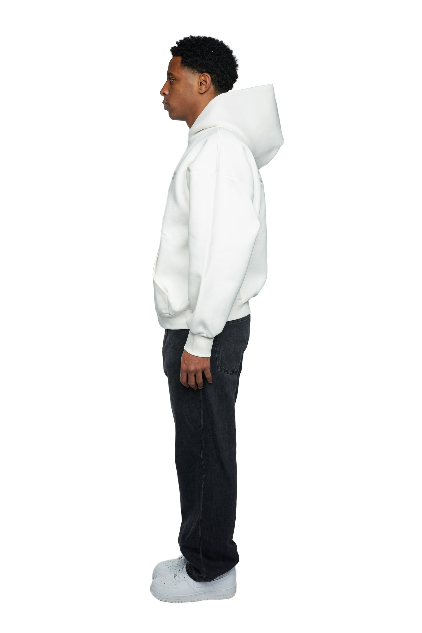 ZIP-HOODIE POLAR-WHITE