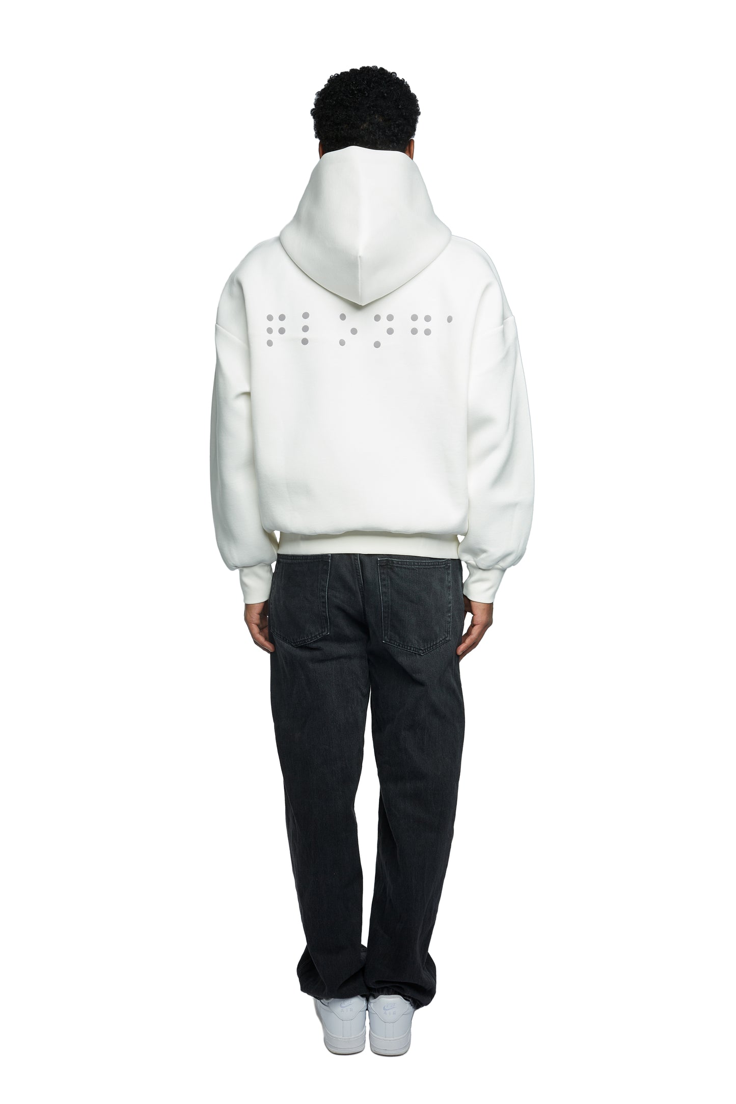 ZIP-HOODIE POLAR-WHITE